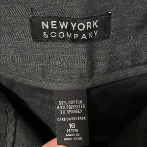 New York & Company Charcoal Jacket